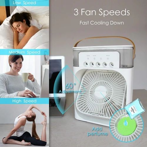 ArcticMist Mini Portable AC – Personal Cooling Fan with Water Tank | By HIKASO