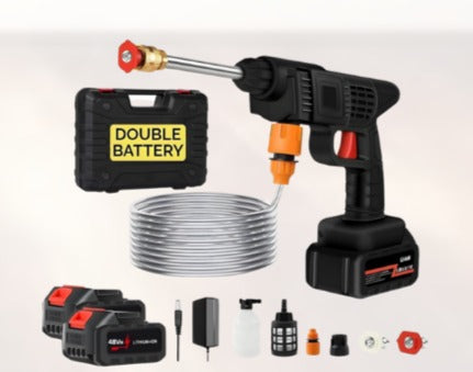 High-Pressure Car Washer – Cordless Portable Water Gun with Adjustable Nozzle & 5M Hose | By HIKASO